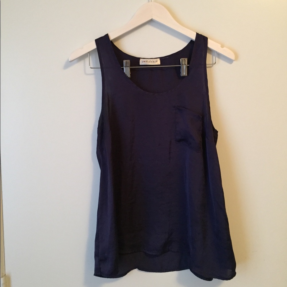 One front pocket blouse